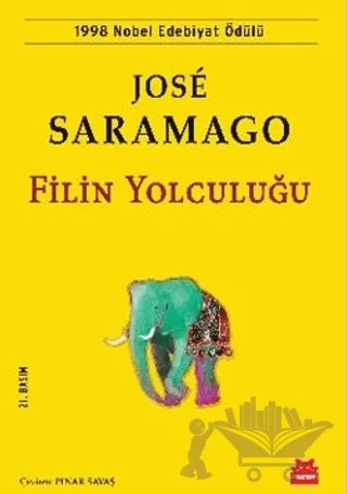 Filin Yolculuğu – Jose Saramago – Kırmızı Kedi Yayınevi kitap kapağı