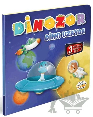 Dinozor Dino Uzayda – Kolektif – 0-6 Yaş Yayınları kitap kapağı
