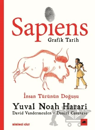 Sapiens: Grafik Tarih 1 – Yuval Noah Harari – Kolektif Kitap kitap kapağı
