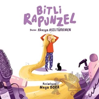 Bitli Rapunzel – Akasya Asıltürkmen – Mandolin Yayınları kitap kapağı