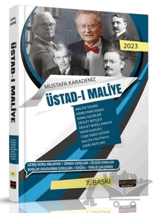 Üstad-ı Maliye Konu Anlatımı – Mustafa Karadeniz – Savaş Yayınevi kitap kapağı