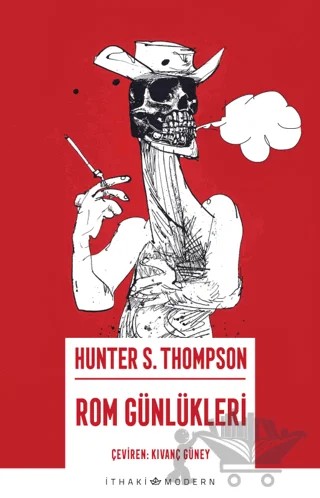 Rom Günlükleri – Hunter S. Thompson – İthaki Yayınları kitap kapağı