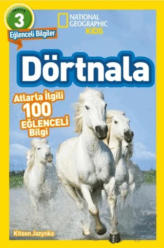 Dörtnala - National Geographic Kids – Kitson Jazynka – Beta Kids kitap kapağı