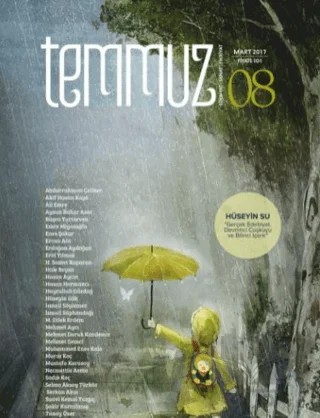 Temmuz Dergisi Mart 2017 Sayı 8 – Temmuz Dergisi kitap kapağı
