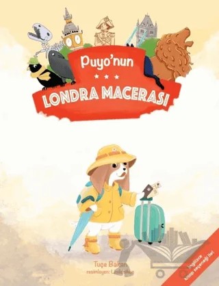 Puyo’nun Londra Macerası – Tuçe Bakan – Puyo and Aya kitap kapağı