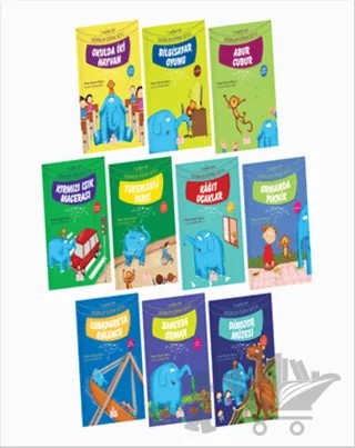 1. Sınıflar İçin Değerler Eğitimi Seti-1 (10 Kitap Takım) – Ömer Faruk Paksu – Nesil Çocuk Yayınları kitap kapağı