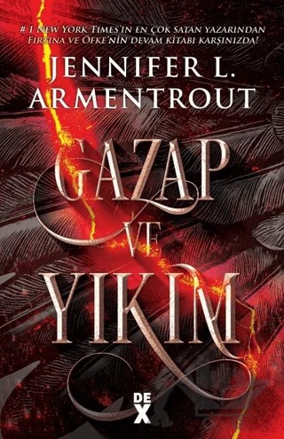 Haberci 2: Gazap ve Yıkım – Jennifer L. Armentrout – Dex Yayınevi kitap kapağı