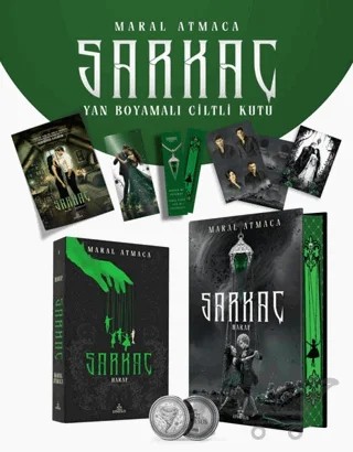 Sarkaç 4: Haraf – Tek Kitaplık Kutu Yan Boyamalı – Maral Atmaca – Ephesus Yayınları kitap kapağı