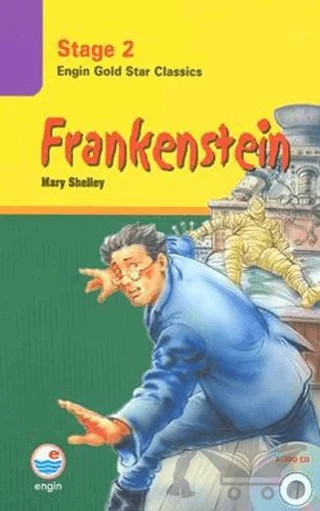 Frankenstein (Cd'li) - Stage 2 – Mary Shelley – Engin Yayınevi kitap kapağı