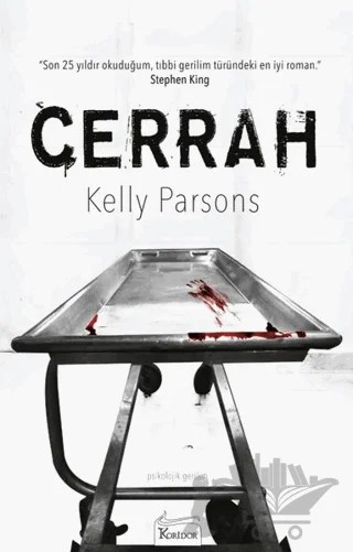 Cerrah – Kelly Parsons – Koridor Yayıncılık kitap kapağı