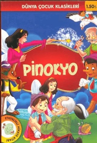 Pinokyo – Carlo Collodi – Çocuk Gezegeni kitap kapağı