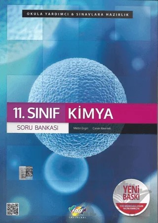 11. Sınıf Kimya Soru Bankası – Kolektif – Fdd Yayınları kitap kapağı