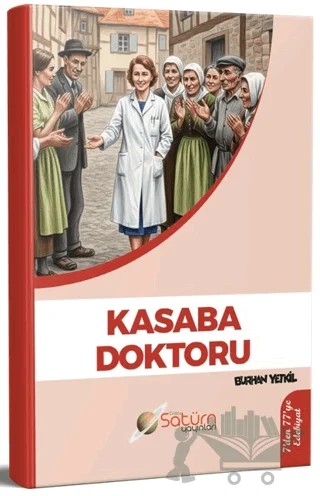 Kasaba Doktoru – Burhan Yetkil – Satürn Yayınları kitap kapağı