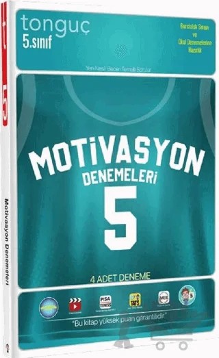 5. Sınıf 4'lü Motivasyon Denemeleri – Kolektif – Tonguç Akademi kitap kapağı