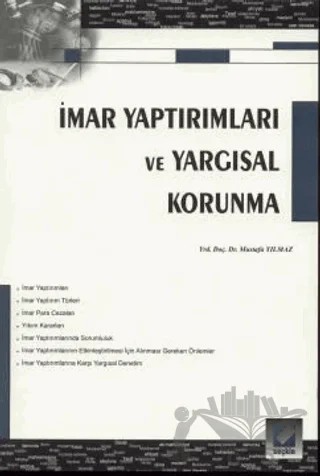 İmar Yaptırımları ve Yargısal Korunma – Mustafa Yılmaz – Seçkin Yayıncılık kitap kapağı