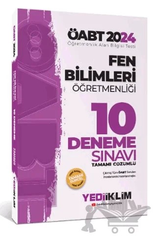 2024 ÖABT Fen Bilimleri Öğretmenliği Tamamı Video Çözümlü 10 Deneme Sınavı – Kolektif – Yediiklim Yayınları kitap kapağı