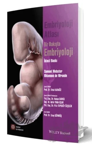 Bir Bakışta Embriyoloji – Rhiannon de Wreede, Samuel Webster – İstanbul Tıp Kitabevi kitap kapağı