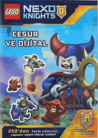Lego Nexo Knights - Cesur ve Dijital – Kolektif – Doğan Egmont Yayıncılık kitap kapağı