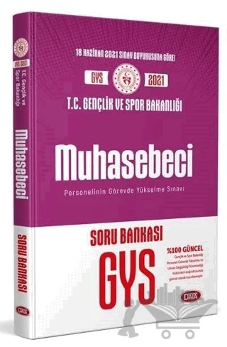 T.C. Gençlik ve Spor Bakanlığı Muhasebeci GYS Soru Bankası – Kolektif – Data Yayınları kitap kapağı