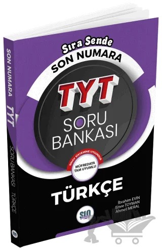 Son Numara YKS TYT Türkçe Sıra Sende Soru Bankası – Ahmet Meral, Emre Toyman, İbrahim Evin – Son Numara Yayınları kitap kapağı