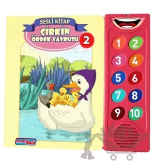 Çirkin Ördek Yavrusu - Sesli Kitap 2 – Hans Chrıstıan Andersen – Smarteach kitap kapağı