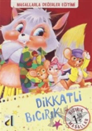 Dikkatli Bıcırık - Bıcırık Masallar – Kolektif – Genç Damla Yayınevi kitap kapağı