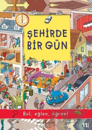 Şehirde Bir Gün – Olivia Brookes – İş Bankası Kültür Yayınları kitap kapağı
