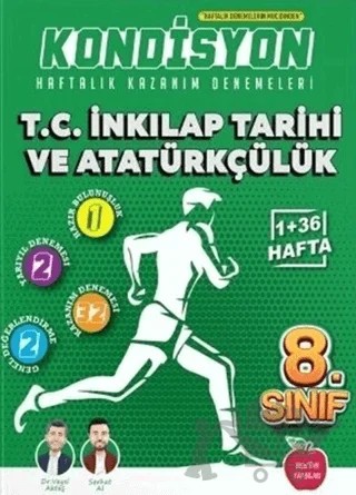 8. Sınıf T.C. İnkılap Tarihi ve Atatürkçülük Kondisyon Haftalık Kazanım Denemeleri – Kolektif – Newton Yayınları kitap kapağı