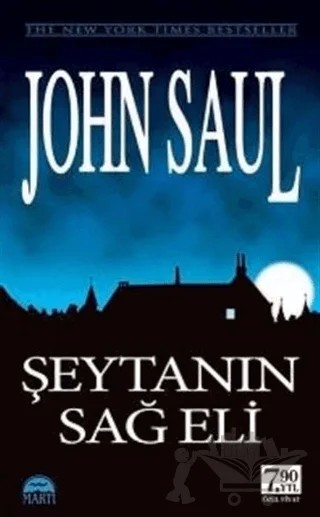 Şeytanın Sağ Eli – John Saul – Martı Yayınları kitap kapağı