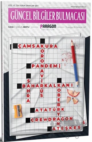 2021 KPSS Güncel Bilgiler Bulmacası Tüm Kurum Sınavları İçin – Çağla Ablaylı – Paragon Yayıncılık kitap kapağı