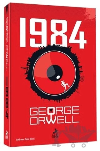 1984 – George Orwell – Ren Kitap kitap kapağı