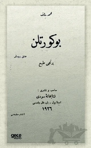 Böğürtlen (Osmanlıca) – Mehmet Rauf – Gece Kitaplığı kitap kapağı