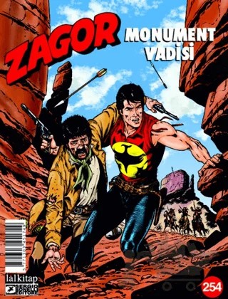 Zagor Sayı 254 – Moreno Burattini – Lal Kitap kitap kapağı