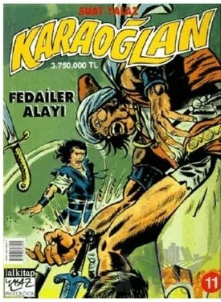 Karaoğlan Fedailer Alayı Sayı: 11 – Lal Kitap kitap kapağı