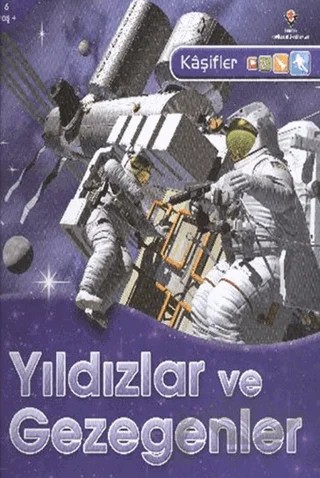 Kaşifler - Yıldızlar ve Gezegenler – Carole Stott – TÜBİTAK Yayınları kitap kapağı