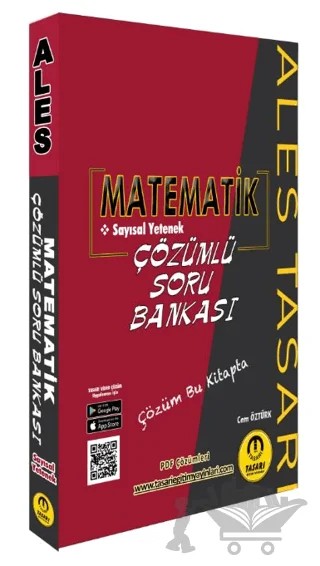 ALES Matematik Video Çözümlü Soru Bankası – Cem Öztürk – Tasarı Eğitim Yayınları kitap kapağı