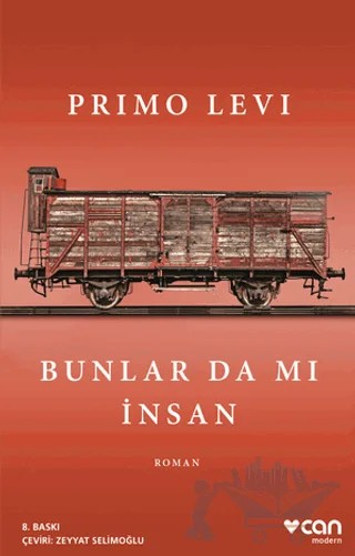 Bunlar Da Mı İnsan – Primo Levi – Can Yayınları kitap kapağı
