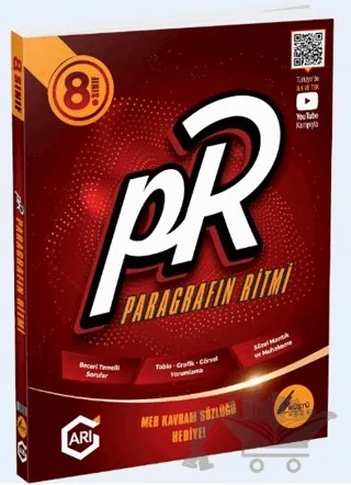 8. Sınıf Paragrafın Ritmi – Rüştü Hoca – Arı Yayıncılık kitap kapağı