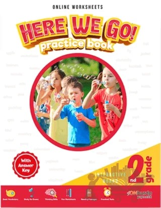 2. Sınıf Here We Go Practice Book – Kolektif – ONburda Yayınları kitap kapağı
