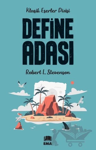 Define Adası – Robert Louıs Stevenson – Ema Genç kitap kapağı