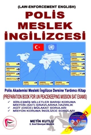 Polis Meslek İngilizcesi / Law-Enforcement Ehglish – Metin Kutlu – Pelikan Tıp Teknik Yayıncılık kitap kapağı