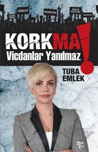 Korkma (İmzalı) – Tuba Emlek – Halk Kitabevi kitap kapağı