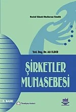 Şirketler Muhasebesi – Ali Ildır – Nobel Yayın kitap kapağı