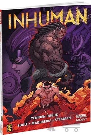 Inhuman 1: Yeniden Doğuş – Charles Soule – Gerekli Şeyler Yayıncılık kitap kapağı