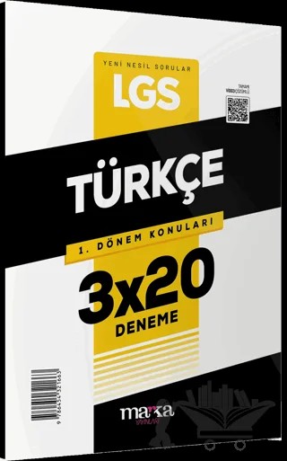 2025 LGS 1.Dönem Konuları Türkçe 3 Deneme – Kolektif – Marka Yayınları kitap kapağı