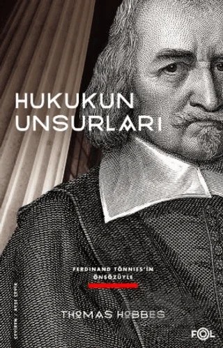 Hukukun Unsurları – Thomas Hobbes – Fol Kitap kitap kapağı