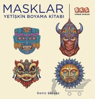 Masklar – Deniz Şensöz – BKS Etkinlik Yayınları kitap kapağı