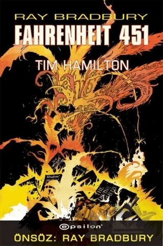 Fahrenheit 451 – Ray Bradbury – Epsilon Yayınevi kitap kapağı