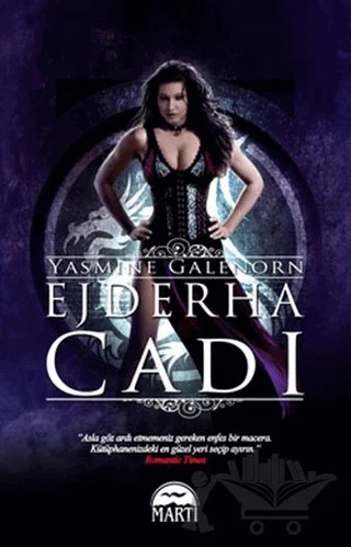 Ejderha Cadı – Yasmine Galenorn – Martı Yayınları kitap kapağı