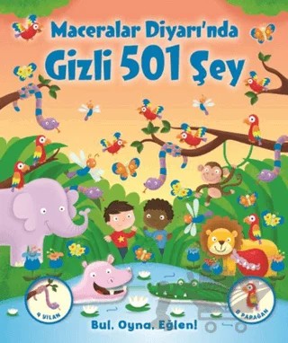 Maceralar Diyarı'nda Gizli 501 Şey – Komisyon – Pearson Çocuk Kitapları kitap kapağı